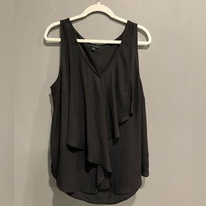 Torrid black sleeveless blouse/ plus size 1